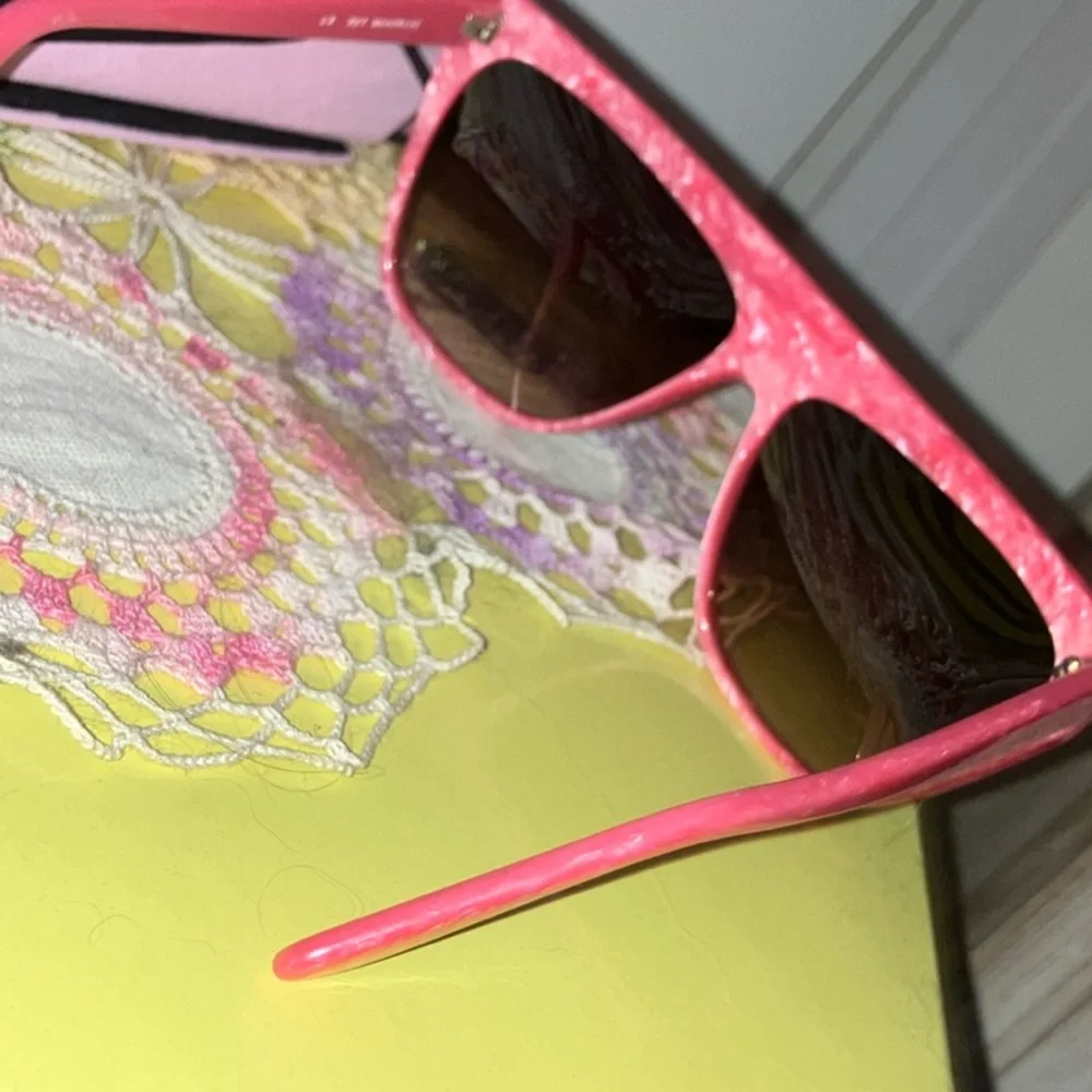 Vintage 80's RETRO FLAT TOP SUNGLASSES - Picture 7 of 15